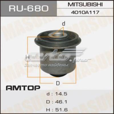 RU680 Masuma Silentblock przedniego wahacza górnego