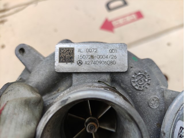 Turbina Mercedes A2740906080 cena, od 358,97 USD