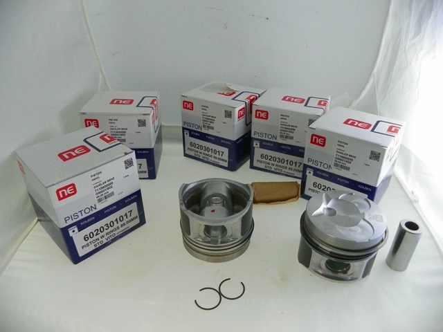 Tłok, komplet na 1 cylinder, 2. naprawa (+0,50) 8770458050 Nural