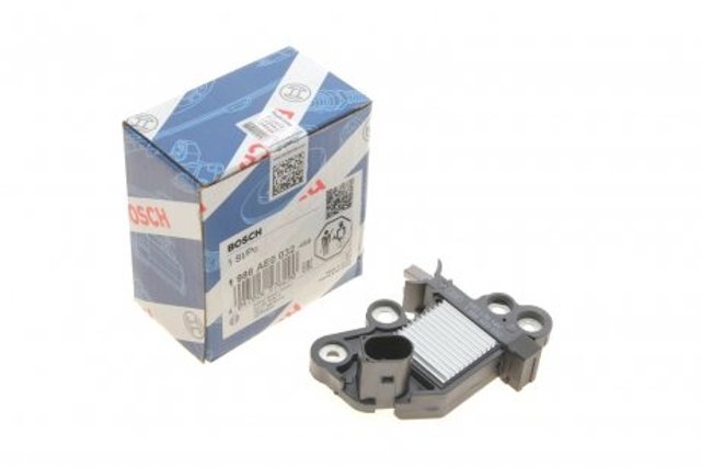 Do koszyka 1986AE0032 Bosch Regulator alternatora (przekaźnik ładowania)