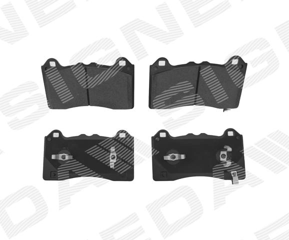 Do koszyka P24256E Brembo Klocki hamulcowe przednie tarczowe
