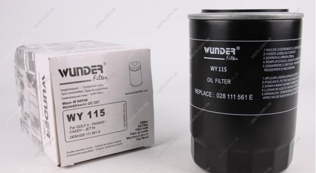 Filtr oleju Wunder WY115