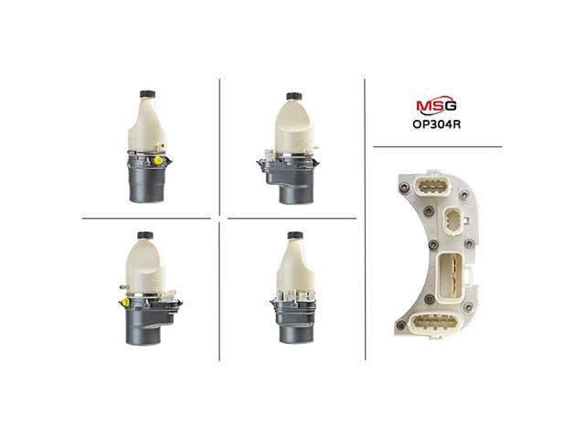Pompa wspomagania hydraulicznego kierownicy OP304R MSG Rebuilding