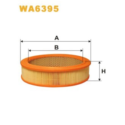 WA639512 WIX Filtr powietrza