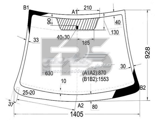 Do koszyka Szyba przednia Citroen C3 I FC
