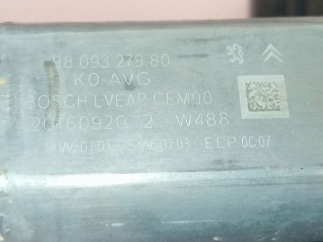 Do koszyka 9840159380 Peugeot/Citroen Mechanizm podnoszenia szyby drzwi przednich prawych