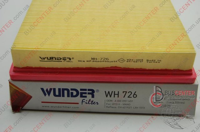 WH726 Wunder Filtr powietrza