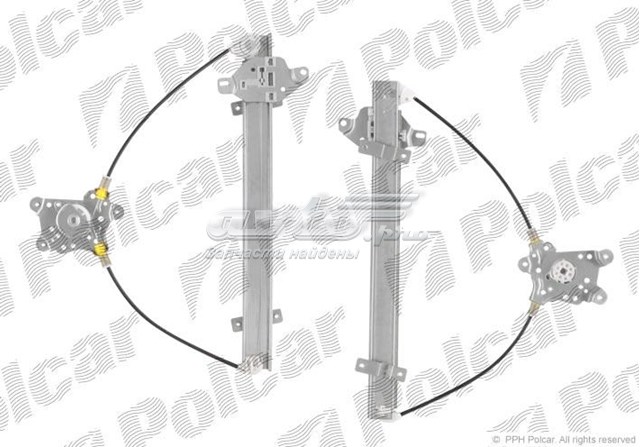 Mechanizm podnoszenia szyby drzwi przednich lewych 5265PSG1 Polcar