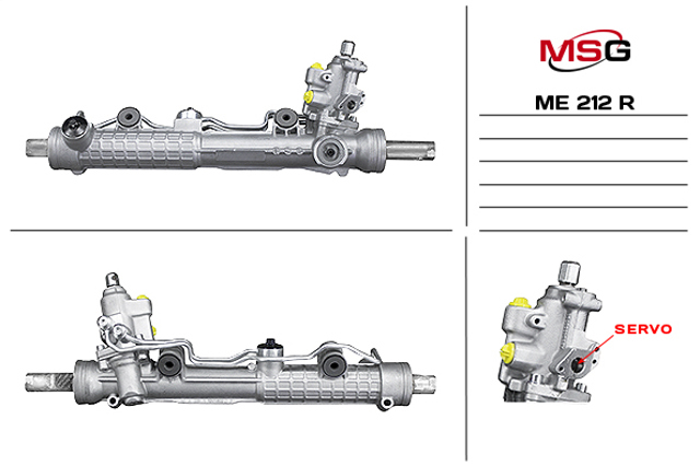 Do koszyka ME212R MSG Rebuilding Listwa kierownicza (maglownica)
