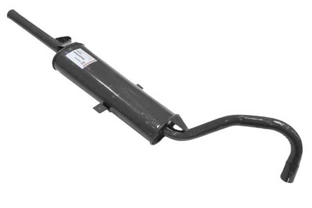 Tłumik, tylna część 2106120100503 DK