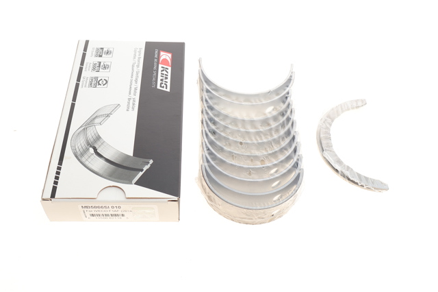 MB5866SI010 King Panewki główne wału korbowego, zestaw, 1. naprawa (+0,25)