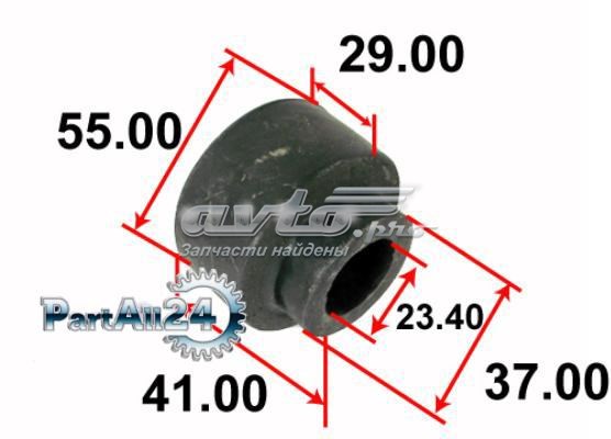 AAMNI1036 Tenacity Silentblock przedniego wahacza dolnego