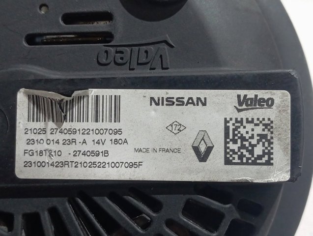 Alternator Renault (RVI) 231001423R cena, od 197,50 USD