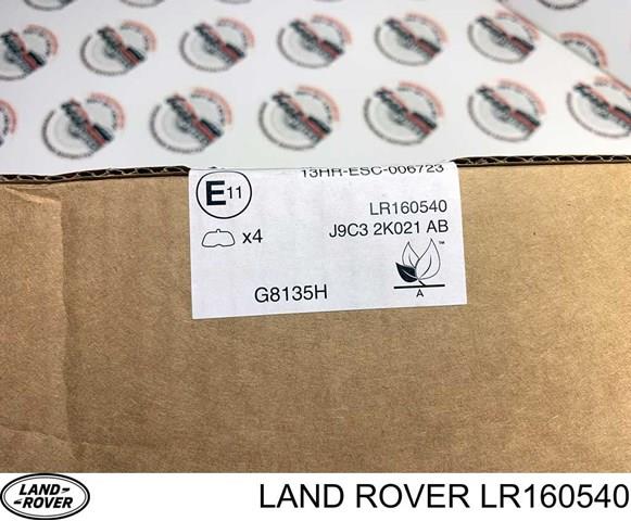 LR160540 Land Rover Klocki hamulcowe przednie tarczowe
