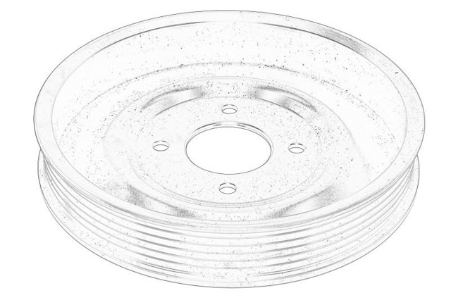 Koło pasowe pompy wodnej 6032050210 Mercedes