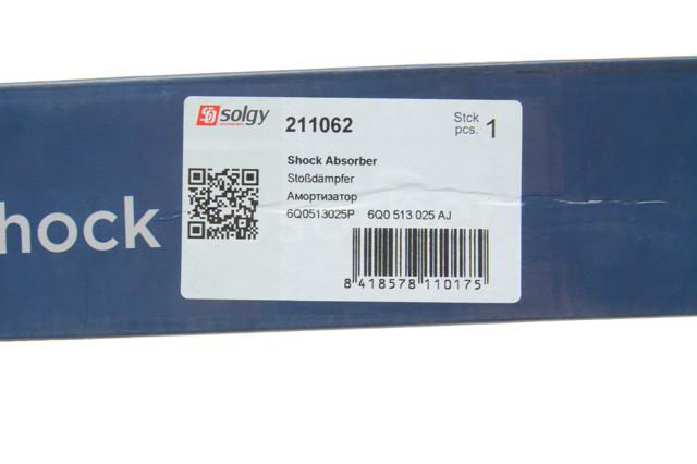 Amortyzator tylny Solgy 211062