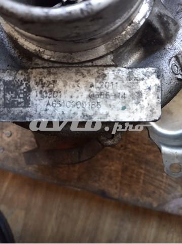 Do koszyka A6510900186 Mercedes Turbina