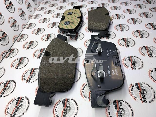 Do koszyka A0004200405 Mercedes Klocki hamulcowe przednie tarczowe