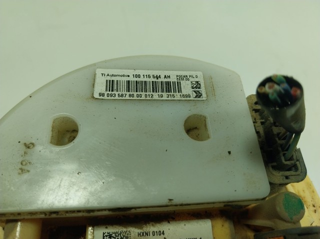 Moduł pompy paliwowej z czujnikiem poziomu paliwa Peugeot/Citroen 9809358780