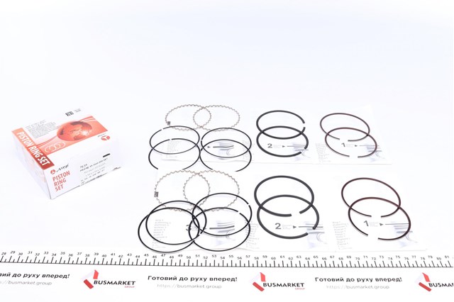 PRDAE493548000SET AMP/Paradowscy Zestaw pierścieni tłokowych do silnika, STD