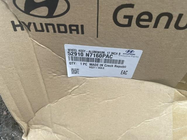 Felgi kół odlewane (lekkostopowe, tytanowe) Hyundai/Kia 52910N7160PAC cena, od 223,04 USD