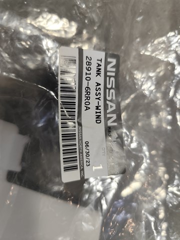 289106RR0A Nissan/Infiniti Zbiorniczek spryskiwacza szyb