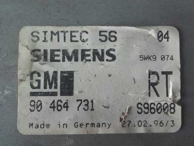  Opel 90464731 cena, od 61,17 USD