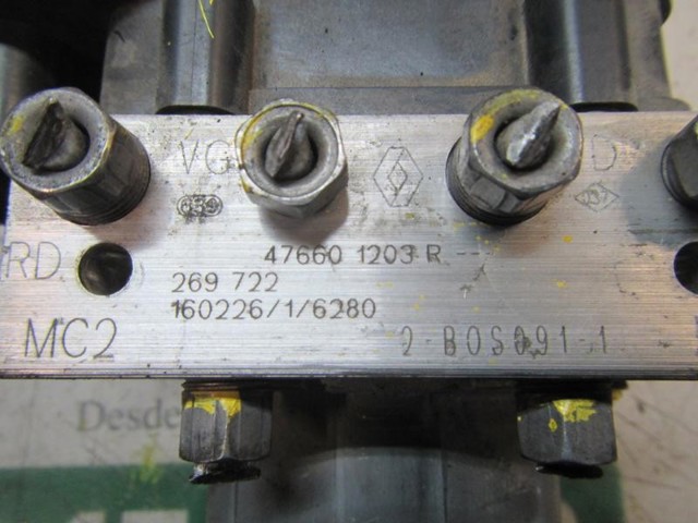 Sterownik ABS  hydrauliczny 476609404R Renault (RVI)