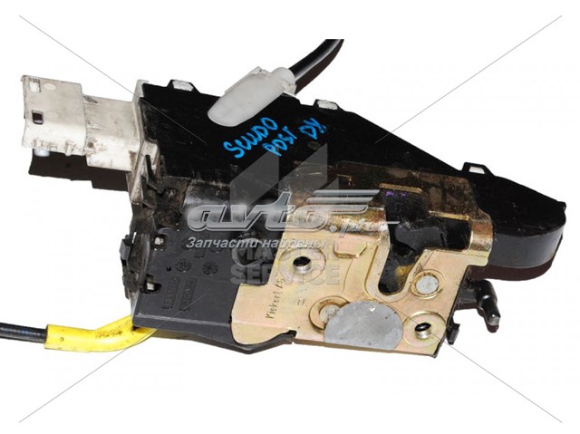 Zamek drzwi tylnych prawych skrzydłowych 9681336180 Fiat/Alfa/Lancia