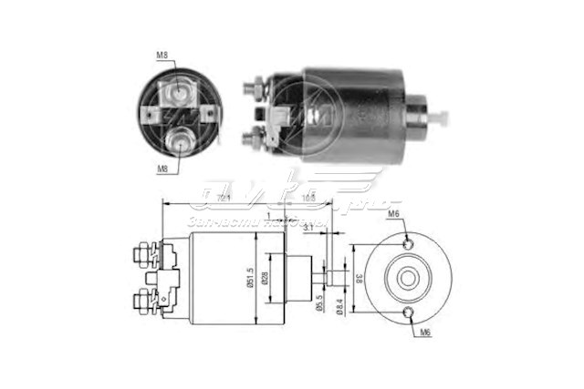 SS5147 AS/Auto Storm elektromagnes rozrusznika