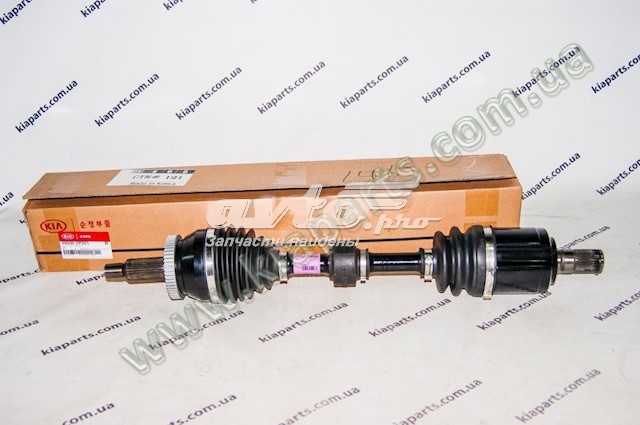 Półoś napędowa przednia lewa Hyundai/Kia 495002P201 cena, od 184,84 USD