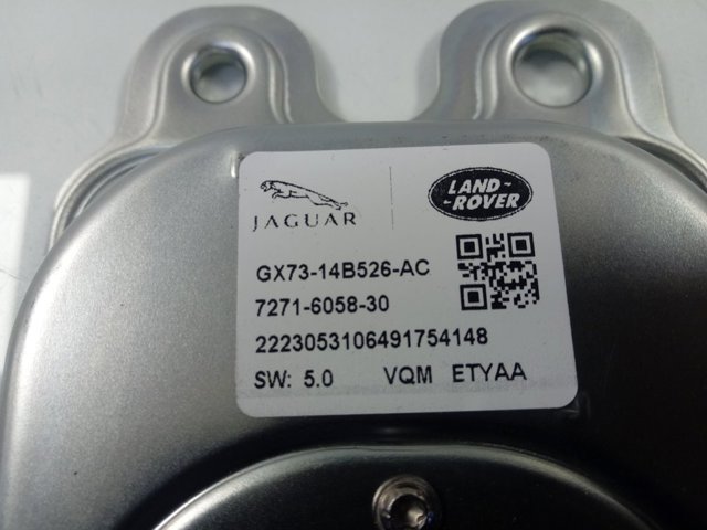 Sterownik instalacji elektrycznej wnętrza GX7314B526AC Land Rover