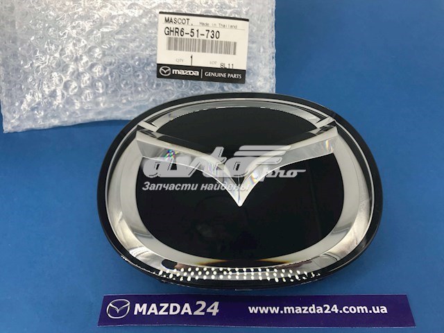 GHR651730 Mazda Emblemat na maskę