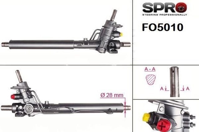FO210R MSG Rebuilding Listwa kierownicza (maglownica)