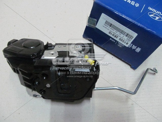 813202E010 Hyundai/Kia zamek drzwi przednich prawych