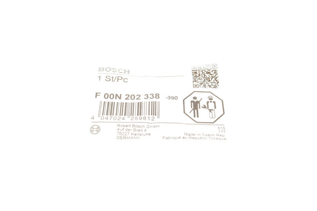 Uszczelniacz pompy wtryskowej Bosch F00N202338