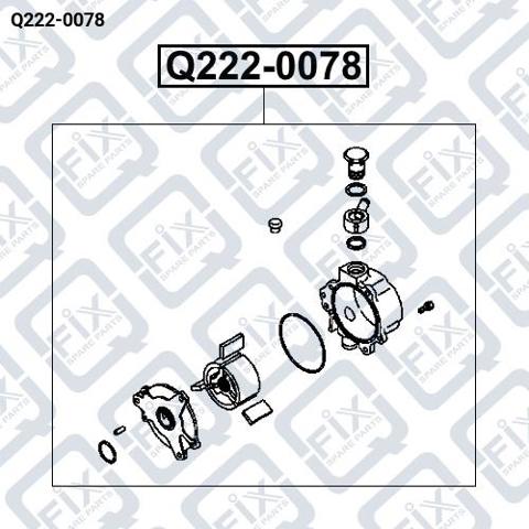 Do koszyka Q2220078 Q-fix Pompa podciśnienia