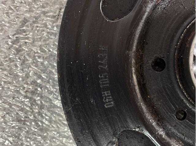 06H105243K VAG Koło pasowe wału korbowego