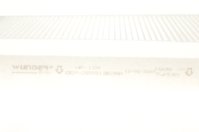 Do koszyka WP120 Wunder Filtr kabiny