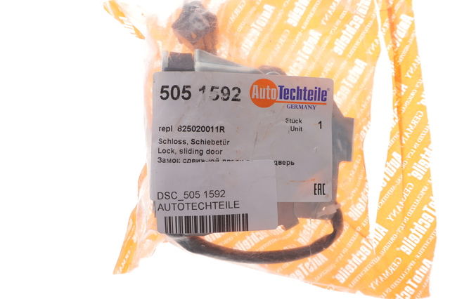5051592 Autotechteile Zamek drzwi bocznych przesuwnych