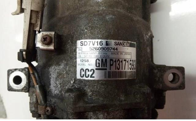 Zawór sprężarki klimatyzacji P13171593 General Motors