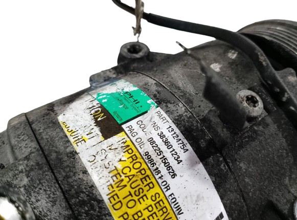Sprężarka klimatyzacji General Motors 13124754 cena, od 360,78 USD