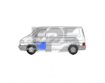 Drzwi przednie prawe Volkswagen Transporter T4 autobus (70B, 70C, 7DB, 7DK, 70J, 70K, 7DC, 7DJ) (1990 - 2004) cena, od 54,53 USD