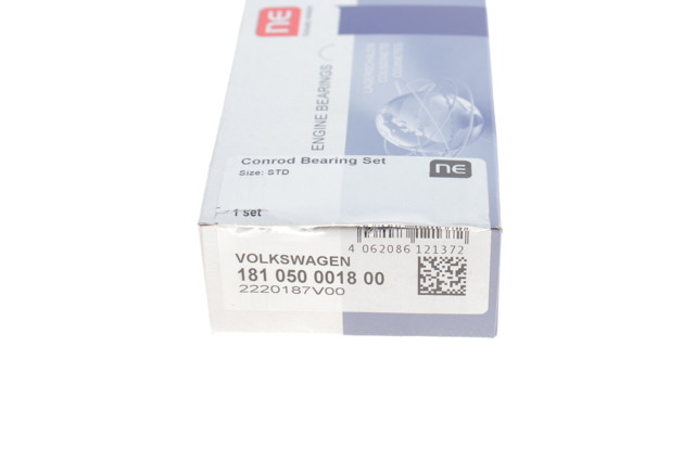 181050001800 NE/NPR Panewki korbowodowe wału korbowego, zestaw, standardowe (STD)