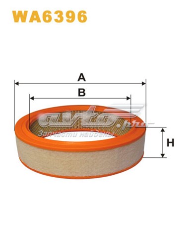 Filtr powietrza WIX WA639612
