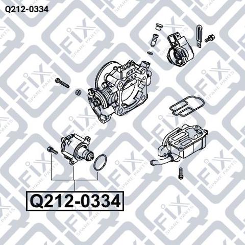 Do koszyka Q2120334 Q-fix Regulator biegu jałowego