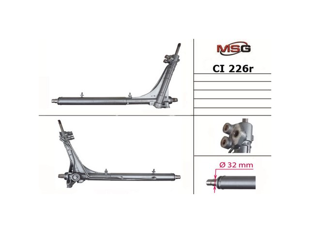 CI226R MSG Rebuilding Listwa kierownicza (maglownica)