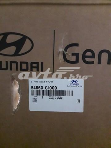 Do koszyka 54660C1000 Hyundai/Kia Amortyzator przedni prawy