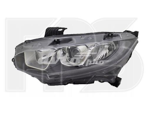 Reflektor prawy do Honda Civic X FC, FK