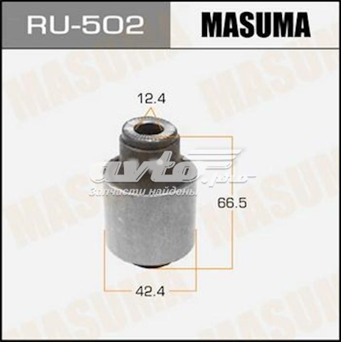 Do koszyka RU502 Masuma Silentblock wahacza tylnego dolnego